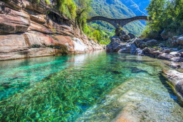 Picture from Valle Verzasca, Ticino, Switzerland were Majka Baur grew up